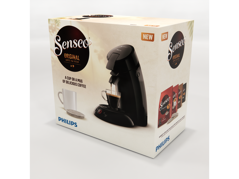 Philips Senseo Original  Schwarz HD6553