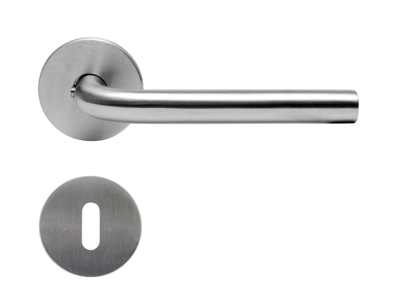 Homeit Door handle 16mm L handle - Stainless