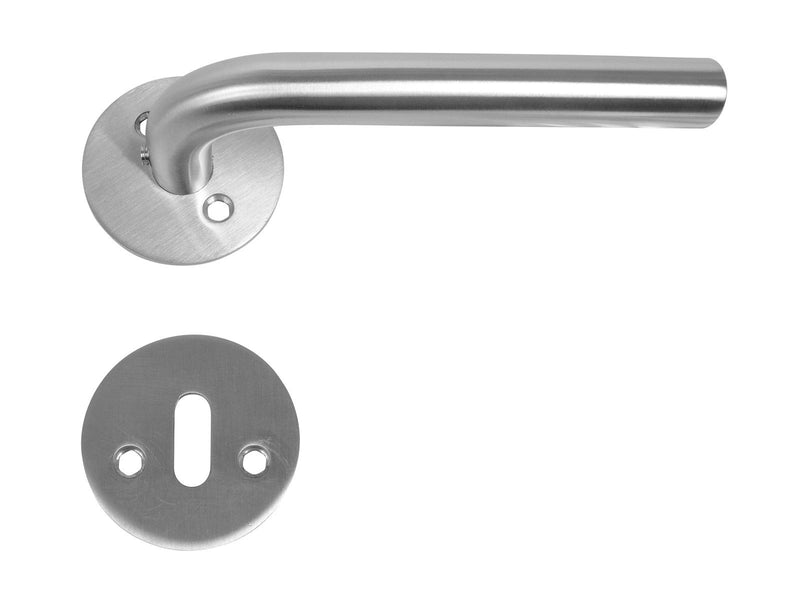 Homeit Door handle 16mm L handle DESIGN - stainless steel