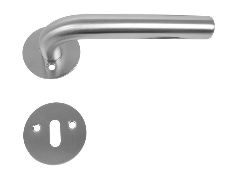 Homeit Door handle 19mm L handle DESIGN - stainless steel