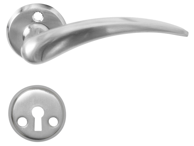Homeit Brushed chrome door handle