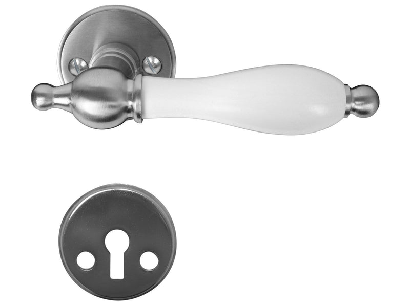 Homeit Matt door handle – white grip
