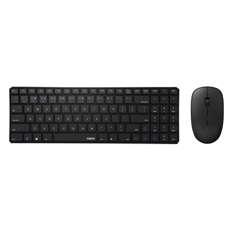 Rapoo 9300M Desktop-Set - Schwarz