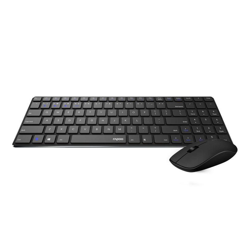 Rapoo 9300M Desktop-Set - Schwarz