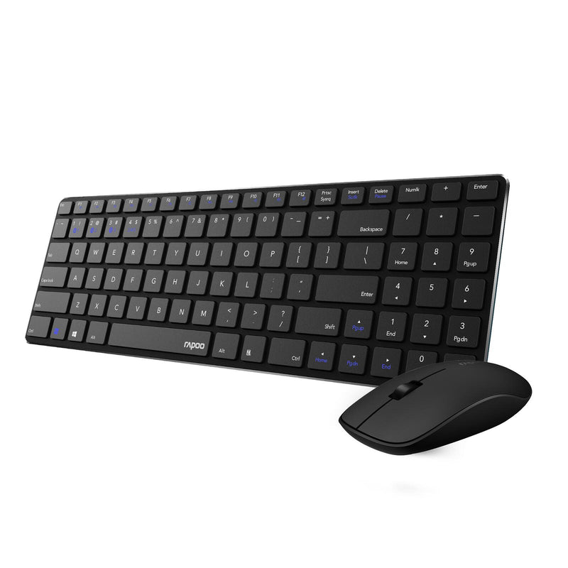 Rapoo 9300M Desktop-Set - Schwarz