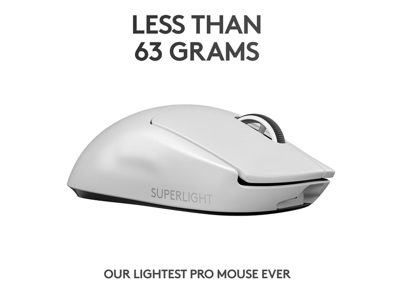 Logitech G PRO X SUPERLIGHT - Gaming Maus (Weiß)