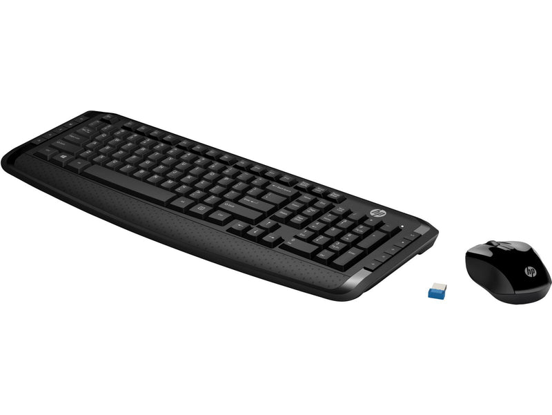 HP 300 Wireless Tastatur-und-Maus-Set schwarz