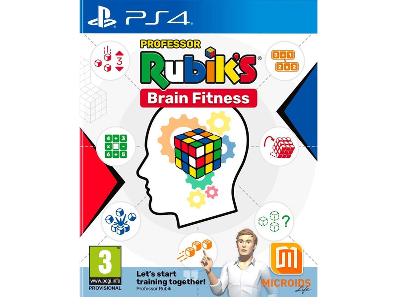 Professor Rubik's Brain Fitness - Sony PlayStation 4 - Puzzle - PEGI 3
