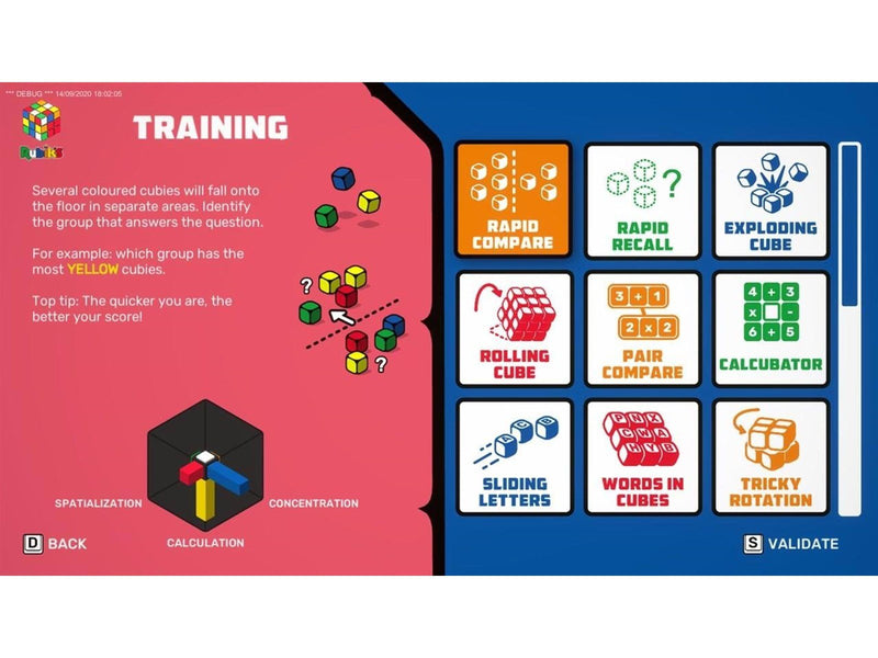 Professor Rubik's Brain Fitness - Sony PlayStation 4 - Puzzle - PEGI 3