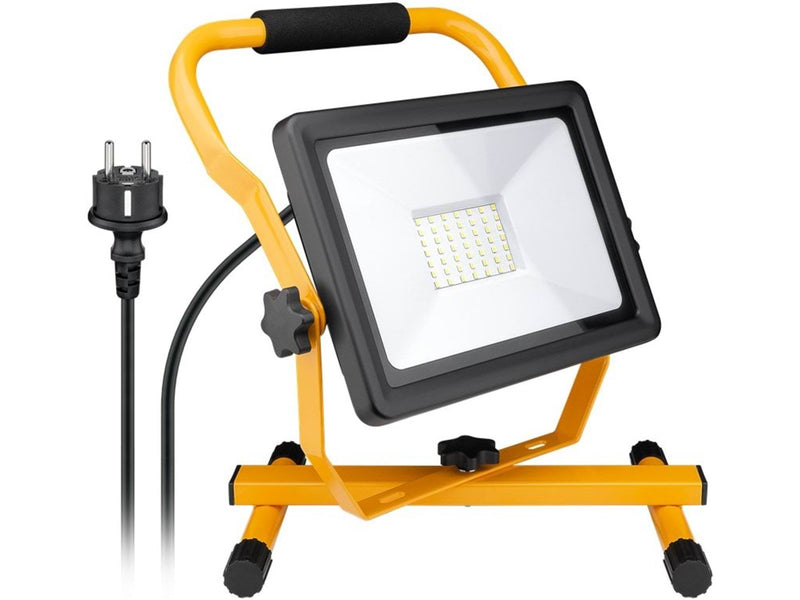 Pro LED work light with stand 50 W black-yellow 1.5