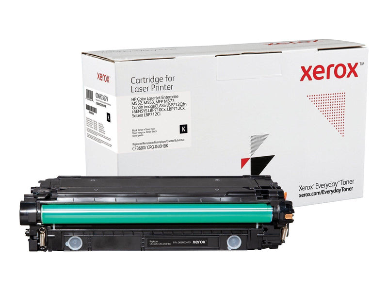 Xerox 006R03679 / Alternative to HP 508X / CF360X Canon CRG-040HBK Black Toner - High Yield - Tonerpatrone Schwarz