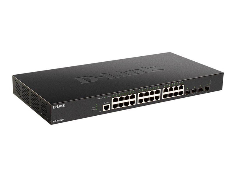 D-Link DXS-1210-28T 24 X 10G Base-T PORTS + 4 X 10G/25G SFP28