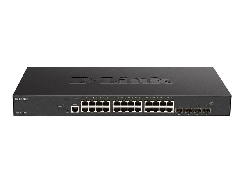 D-Link DXS-1210-28T 24 X 10G Base-T PORTS + 4 X 10G/25G SFP28