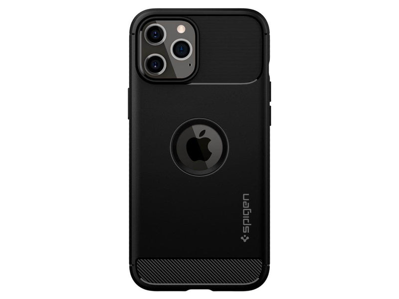 Spigen Rugged Armor - black - iPhone 12/Pro