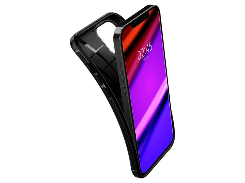 Spigen Rugged Armor - black - iPhone 12/Pro