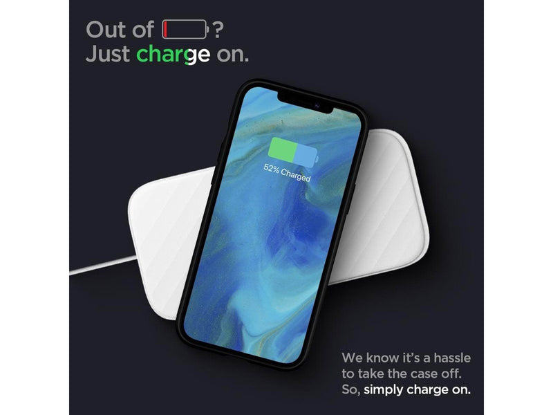 Spigen Rugged Armor - black - iPhone 12/Pro