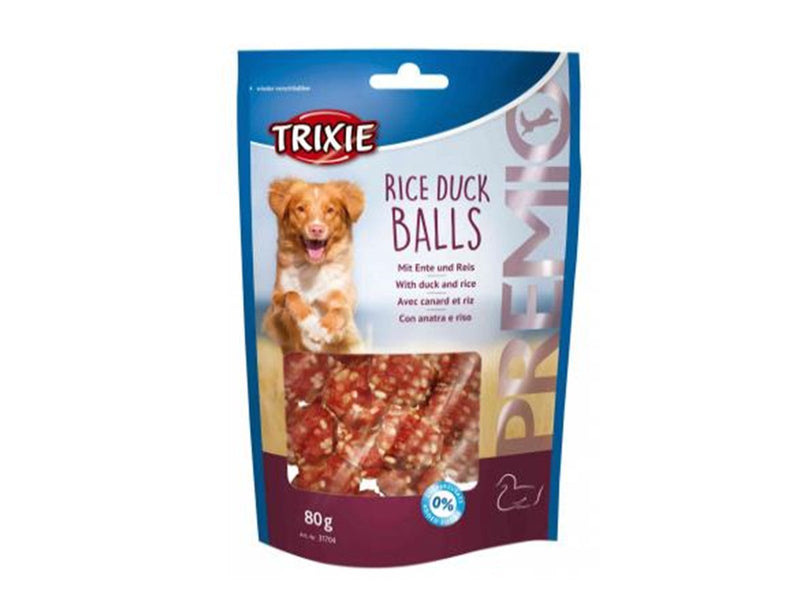 Trixie Rice Duck Balls 80g