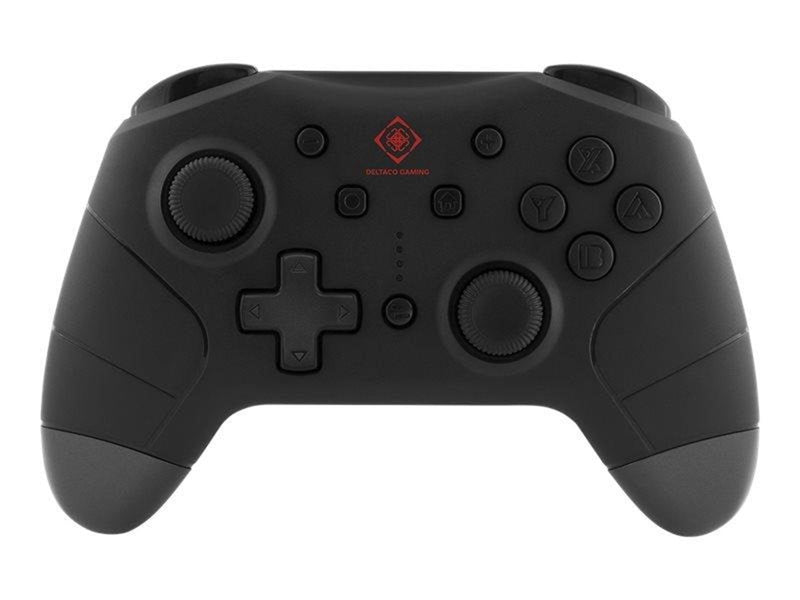 Deltaco Nintendo Switch Bluetooth Controller - Black - Wireless Controller - Android