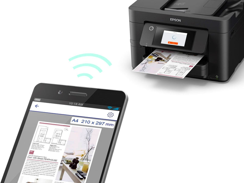 Epson WorkForce Pro WF-4825DWF All in One Tintendrucker Multifunktion mit Fax - Farbe - Tinte