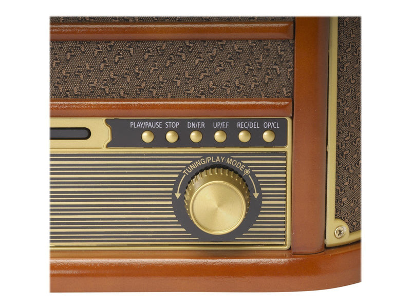 DENVER MRD-51 - Retro music system - LP - CD - FM - DAB - Wood