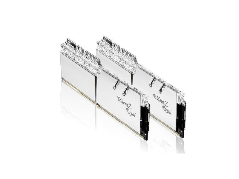 G.Skill Trident Z Royal DDR4-4000 - 64GB - CL18 - Dual Channel (2 pcs) - Intel XMP - Silber mit RGB