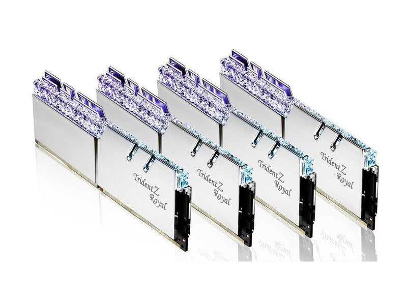 G.Skill Trident Z Royal DDR4-3600 - 256GB - CL16 - Octa Channel (8 pcs) - Intel XMP - Silber mit RGB