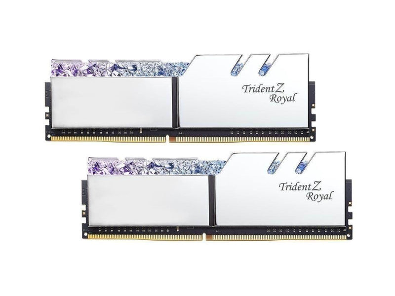 G.Skill Trident Z Royal DDR4-3600 - 256GB - CL16 - Octa Channel (8 pcs) - Intel XMP - Silber mit RGB