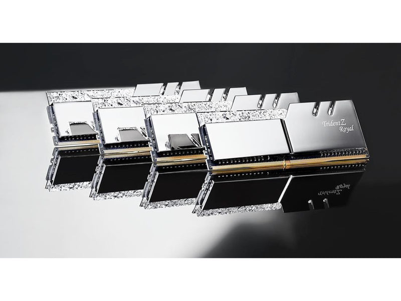 G.Skill Trident Z Royal DDR4-3600 - 256GB - CL16 - Octa Channel (8 pcs) - Intel XMP - Silber mit RGB