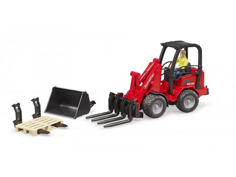 Bruder  Schäffer Compact loader 2630 with figure and accessories