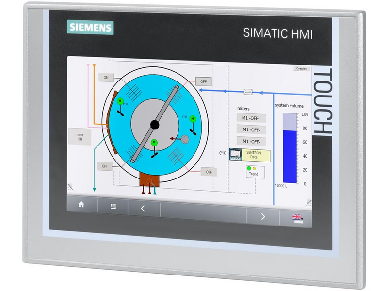Siemens Simatic hmi tp700 comfort 6av2124-0gc01-0ax0