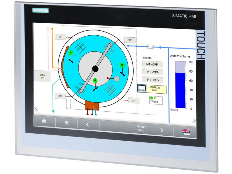 Siemens Simatic hmi tp1500 comfort 6av2124-0qc02-0ax0