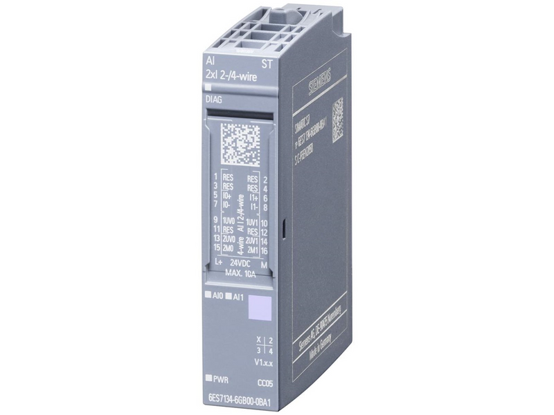 Siemens Simatic et 200sp analog input module ai 2xi 2-/4-wire stan