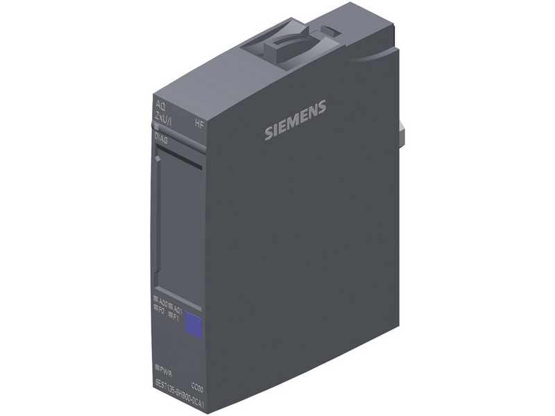 Siemens Simatic et 200sp analog output module aq 2xu/i high featur