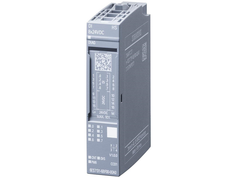 Siemens Simatic et 200sp digital input module di 8x24vdc high spee