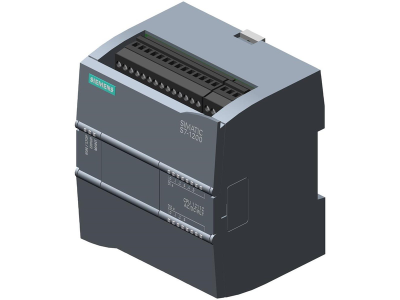 Siemens Cpu 1212c dc/dc/relay 8di/6do/2ai 6es7212-1he40-0xb0