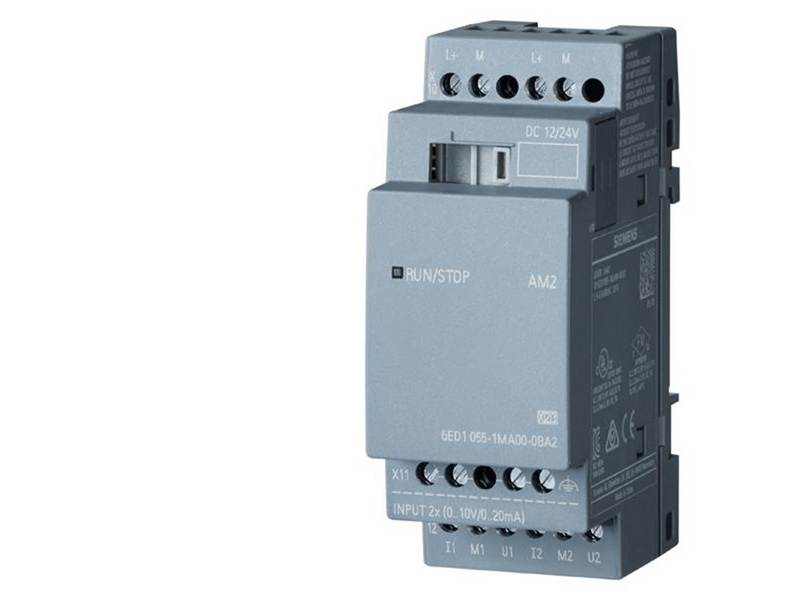 Siemens Logo! am2 expansion module pu: dc 12/24v 2 ai 0 - 10v or