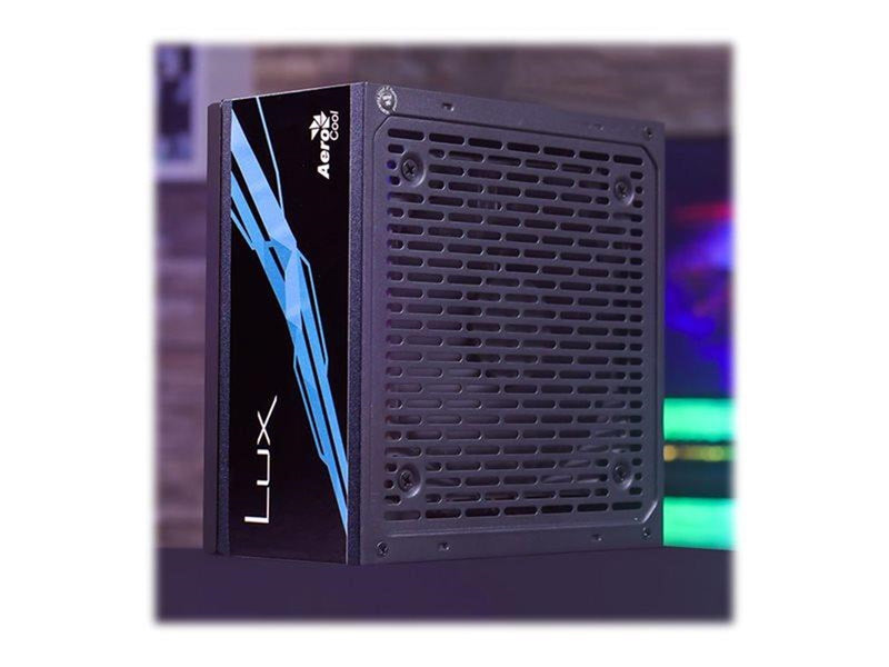 AeroCool LUX 750W Netzteile - 750 Watt - 120 mm - ATX - 80 Plus Bronze zertifiziert