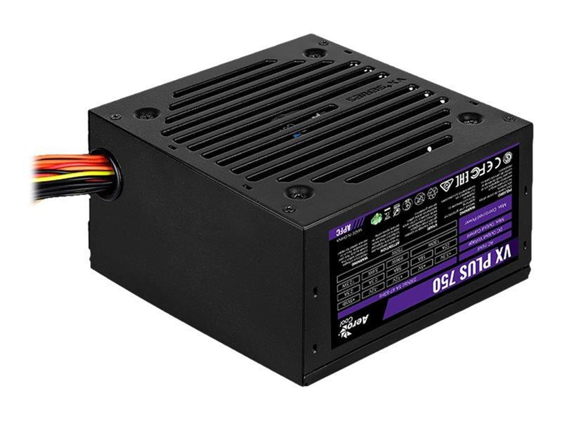 AeroCool VX PLUS 750 Netzteile - 750 Watt - 120 mm - ATX - 80 Plus