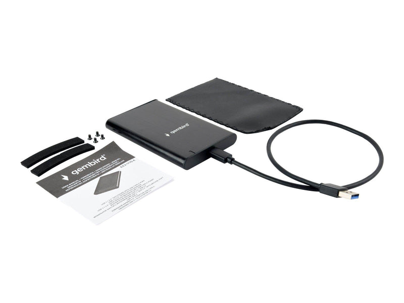 Gembird EE2-U3S-6 - storage enclosure - SATA 6Gb/s - USB 3.1 (Gen 1)