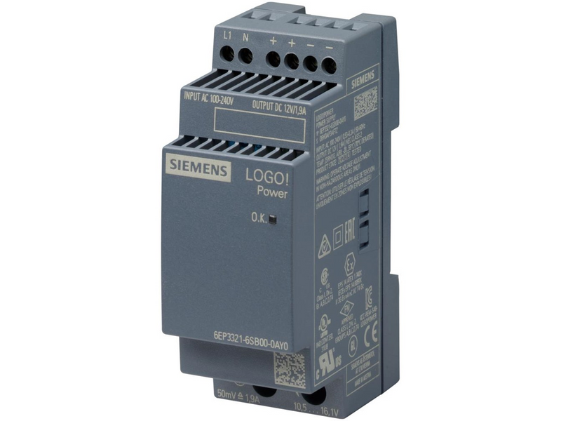 Siemens Logo!power 12 v / 1.9 a stabilized power supply