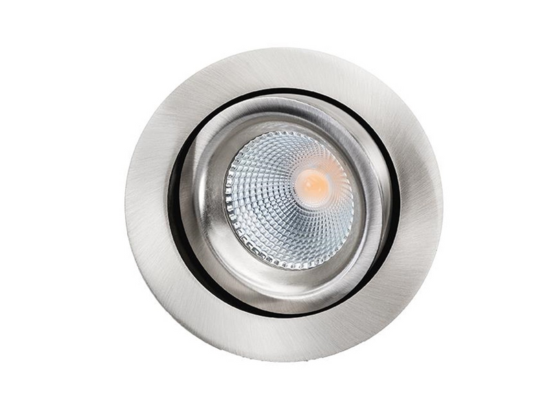 SG Armaturen Junistar lux isosafe brushed steel 3000k