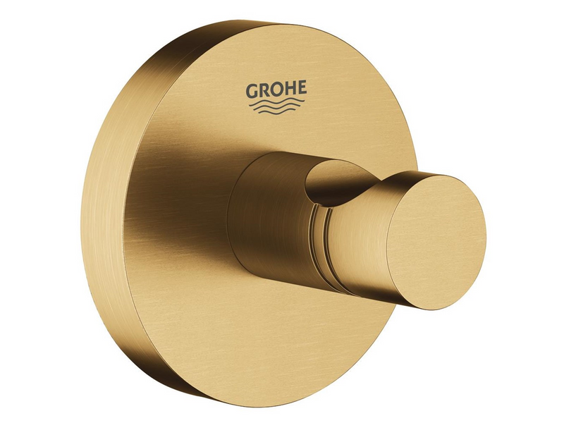 Grohe Essentials, Bademantelhaken, cool sunrise gebürstet