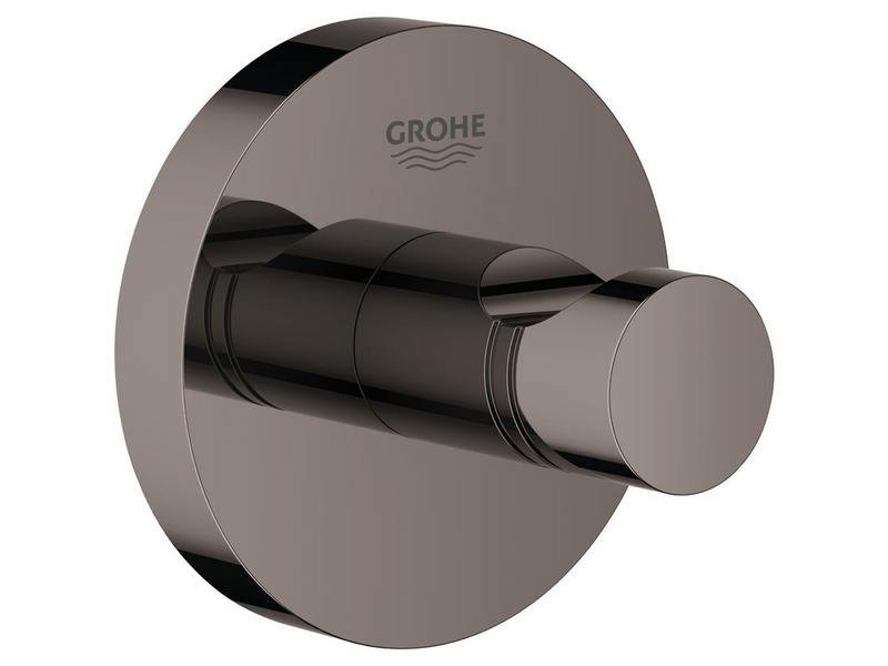 Grohe Essentials, Bademantelhaken, hard graphite
