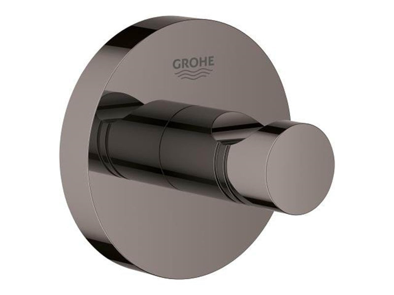 Grohe Essentials, Bademantelhaken, hard graphite