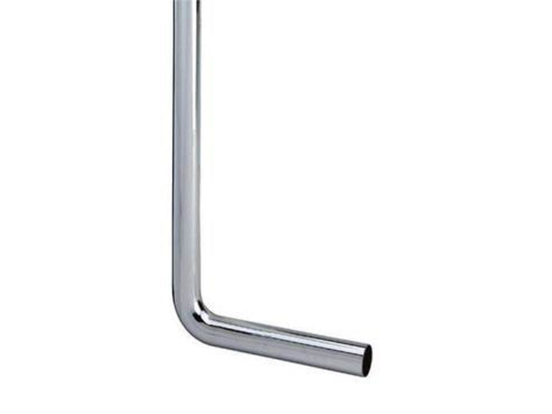 Megatherm Drain pipe 90° 40 x 220 x 680 mm chrome
