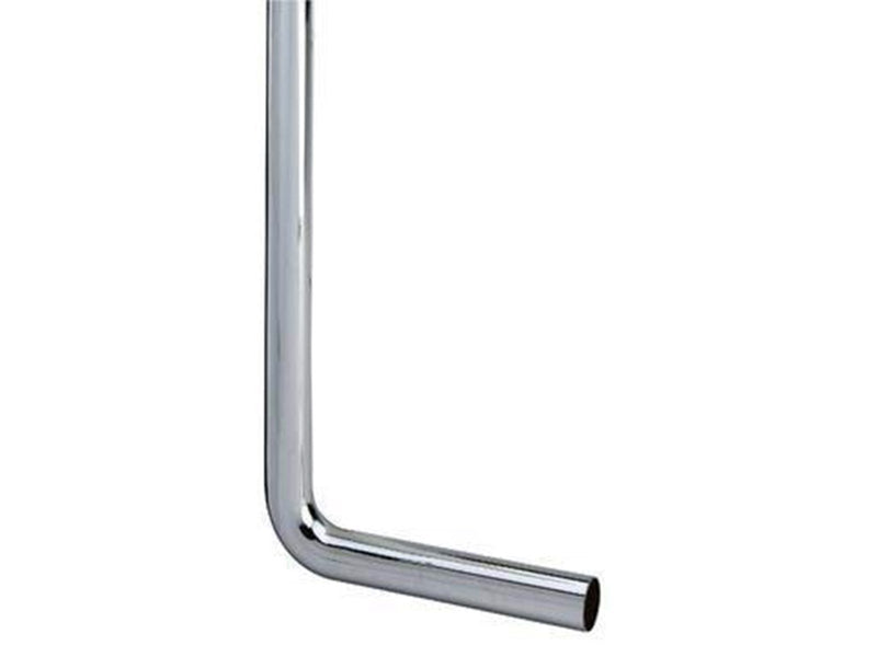 Megatherm Drain pipe 90° 32 x 220 x 580 mm chrome