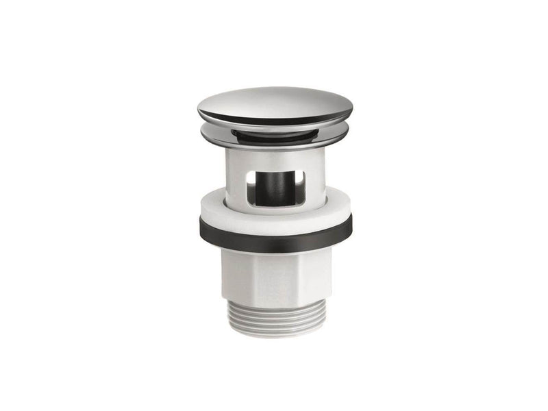 Hansgrohe push-open waste set for basin and bidet mixer