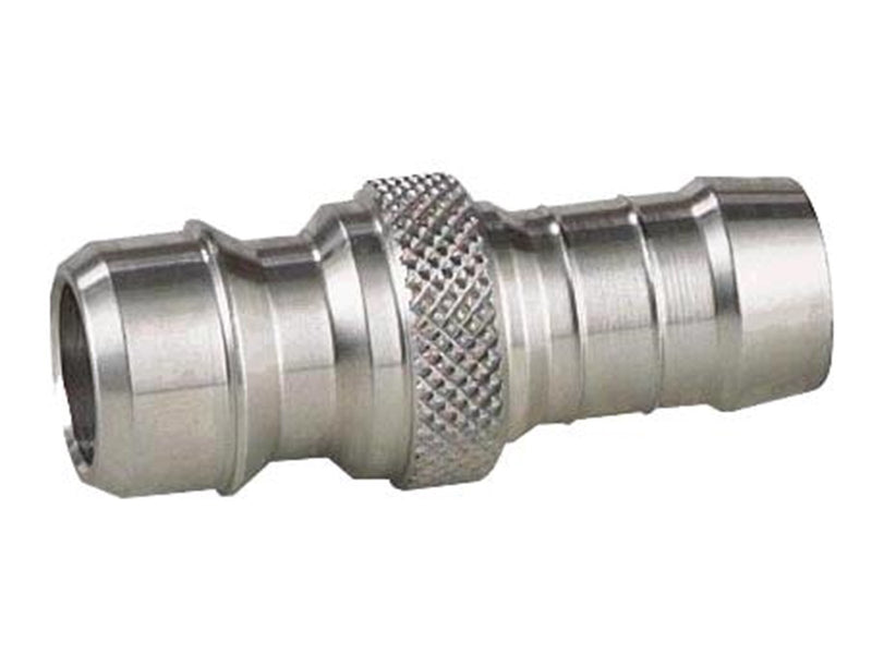 Nito 1/2" stainless steel nipple with 1/2" hose tail