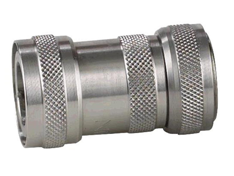Nito 1/2" stainless steel coupler with 1/2" female bsp