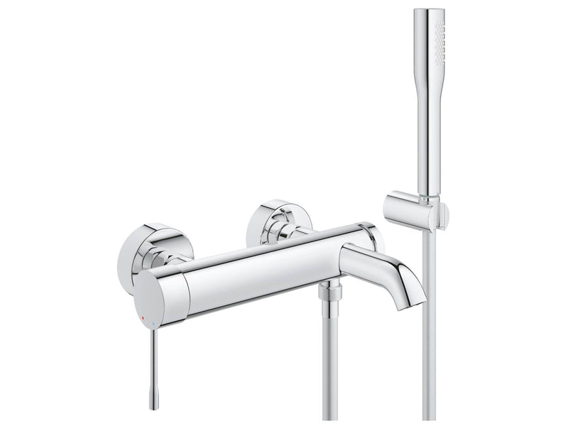 Grohe Essence, Einhand-Wannenbatterie, DN 15, chrom